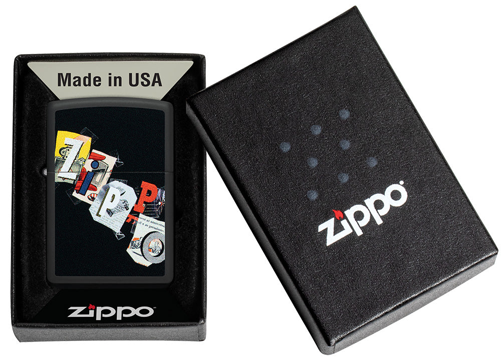 Zippo Collage Design