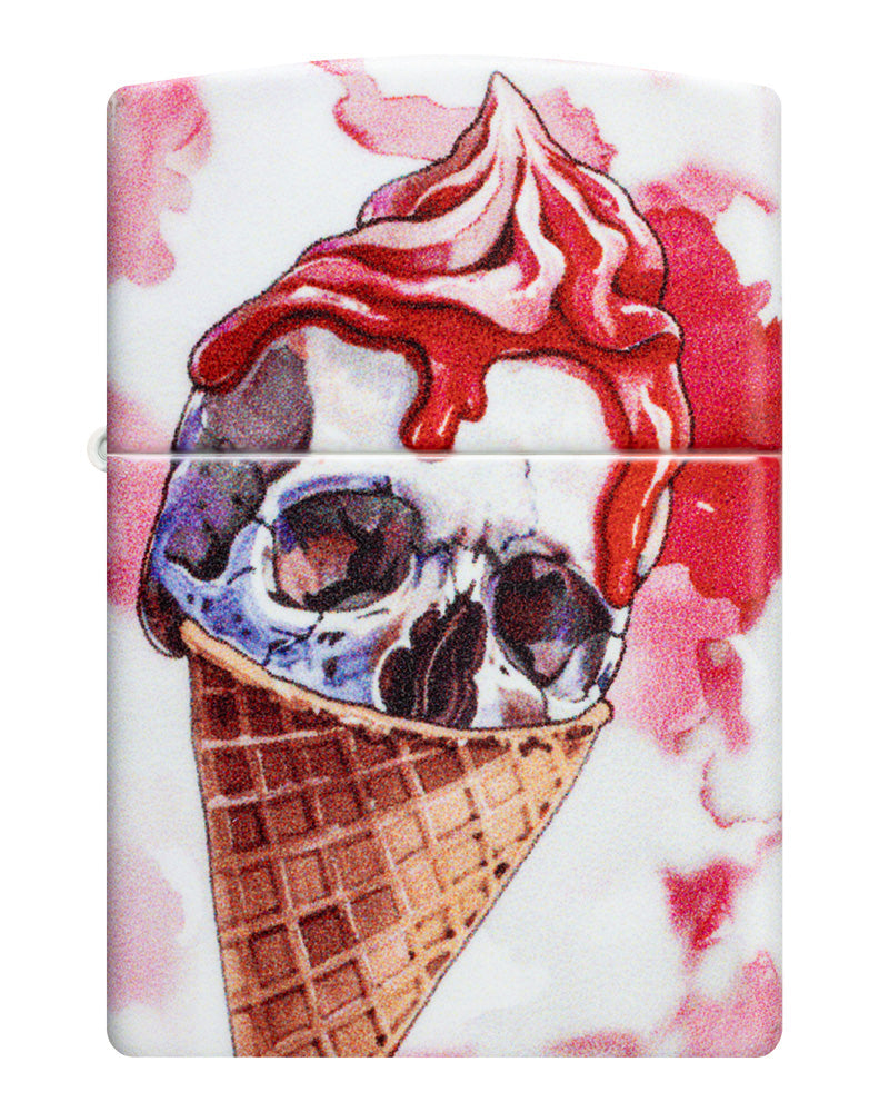 Ice Cream Skulls Design