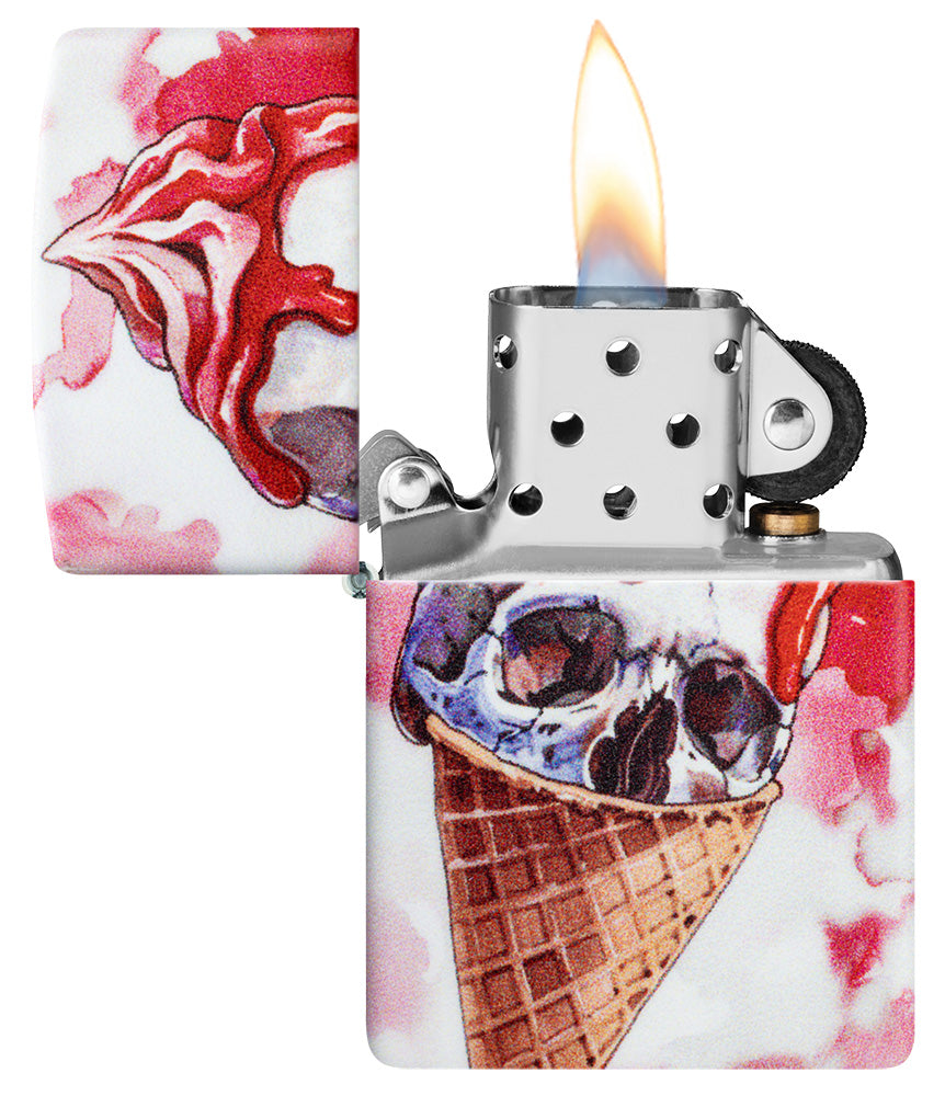 Ice Cream Skulls Design