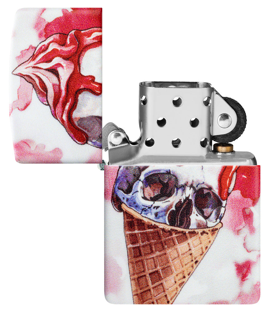 Ice Cream Skulls Design