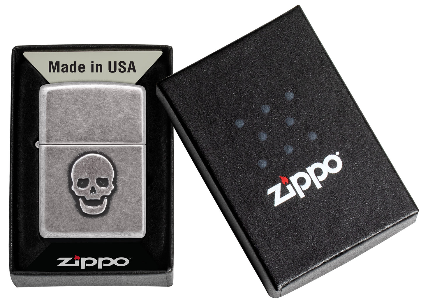 Stamped Skull Design