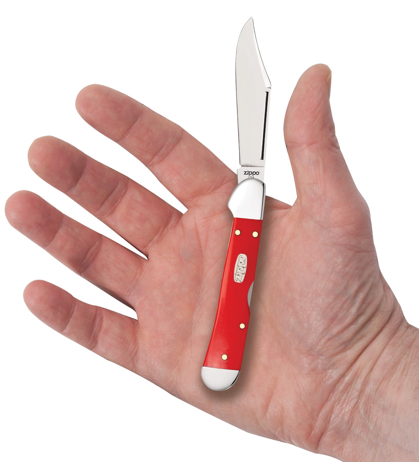 Red Synthetic Mini Copperlock