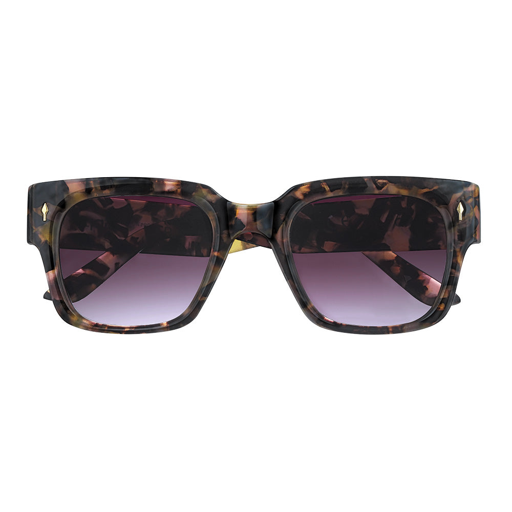 Wide Frame Square Sunglasses