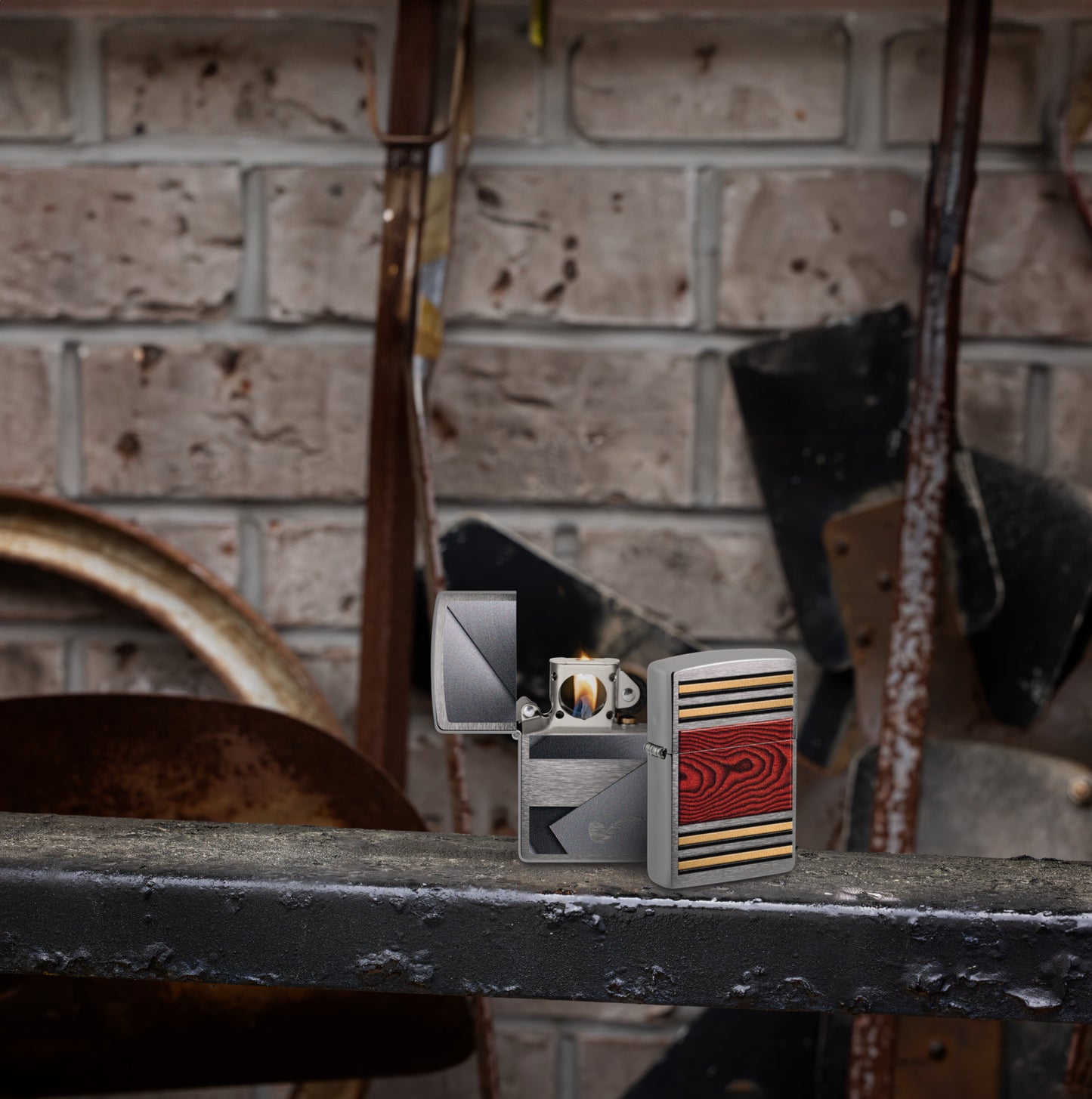 Metallic Design Pipe Lighter