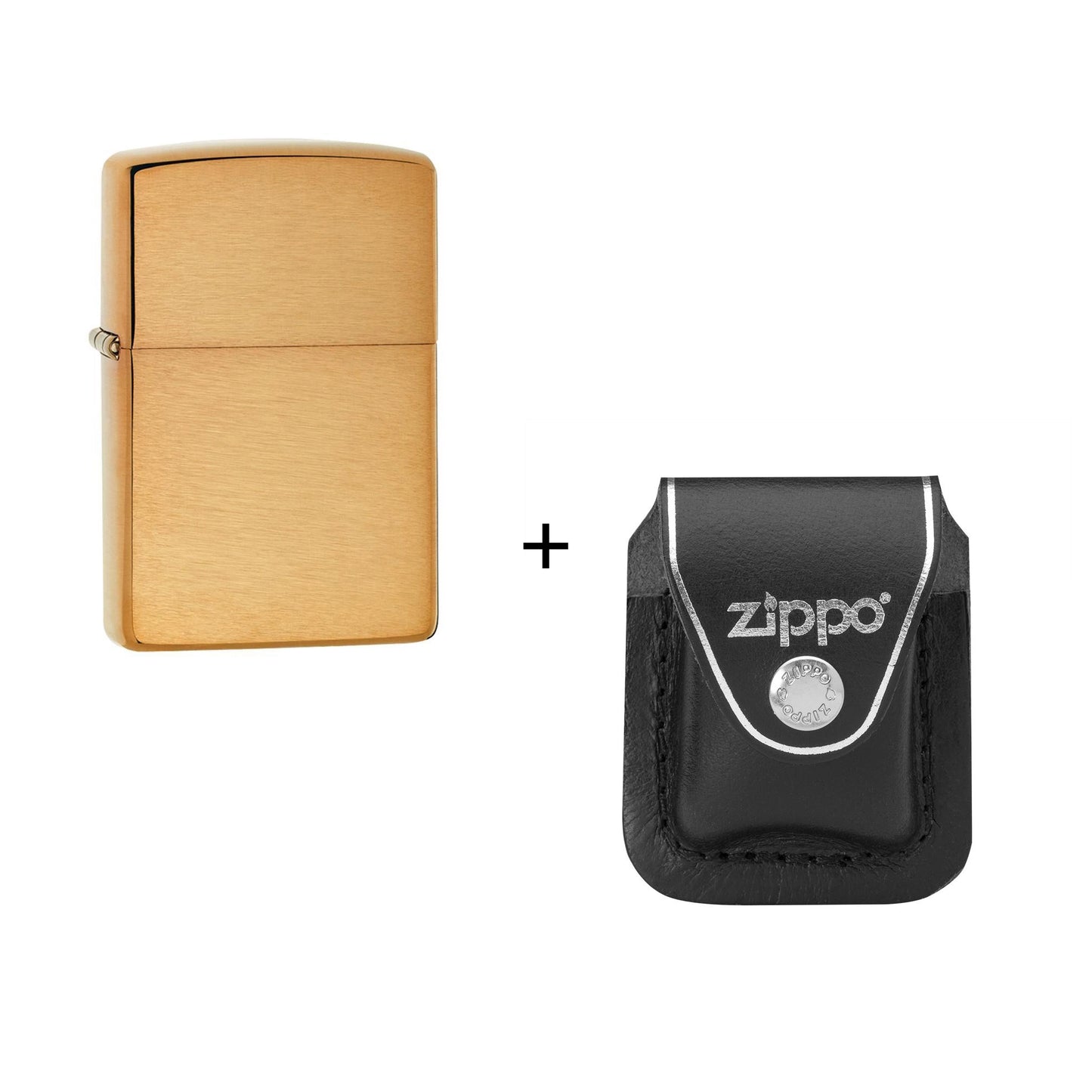 Brushed Brass + Pouch bundle