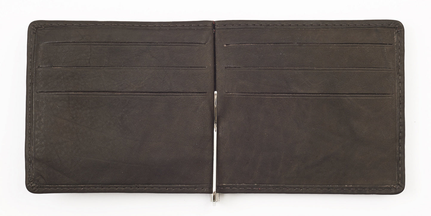 Bi-Fold Wallet with Money Clip