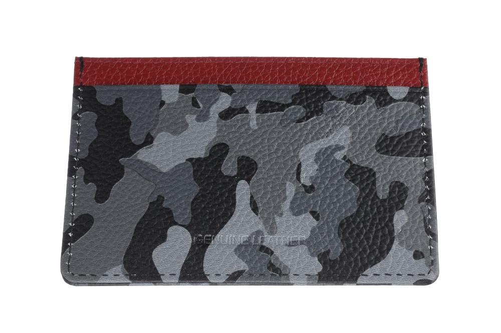 Zippo Credit Card Holder Camo Grey
