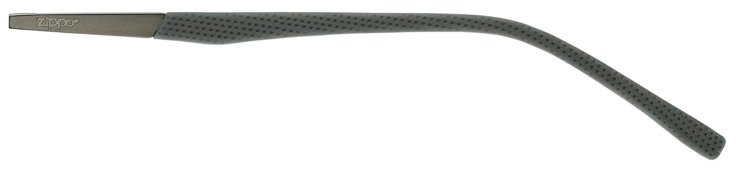 Temple grey Zippo logo