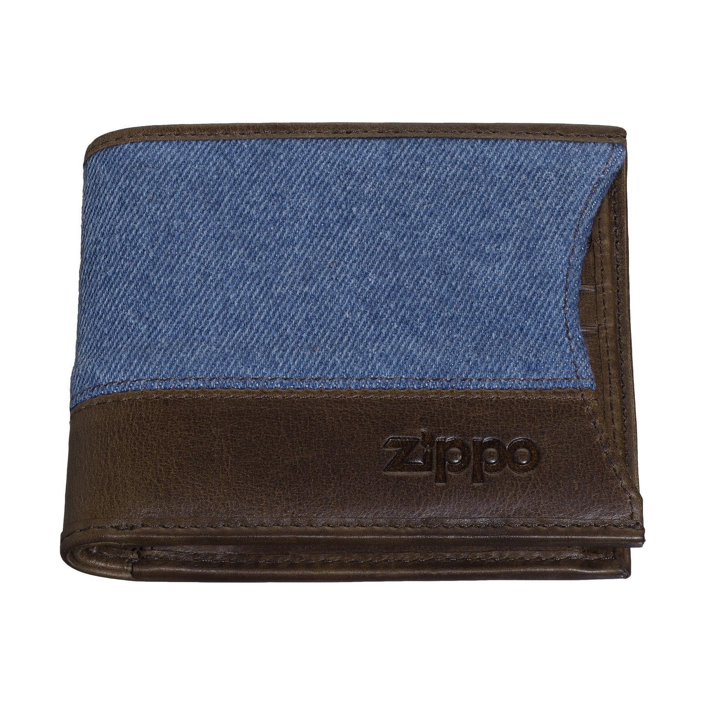 Denim Bi-Fold Wallet Front