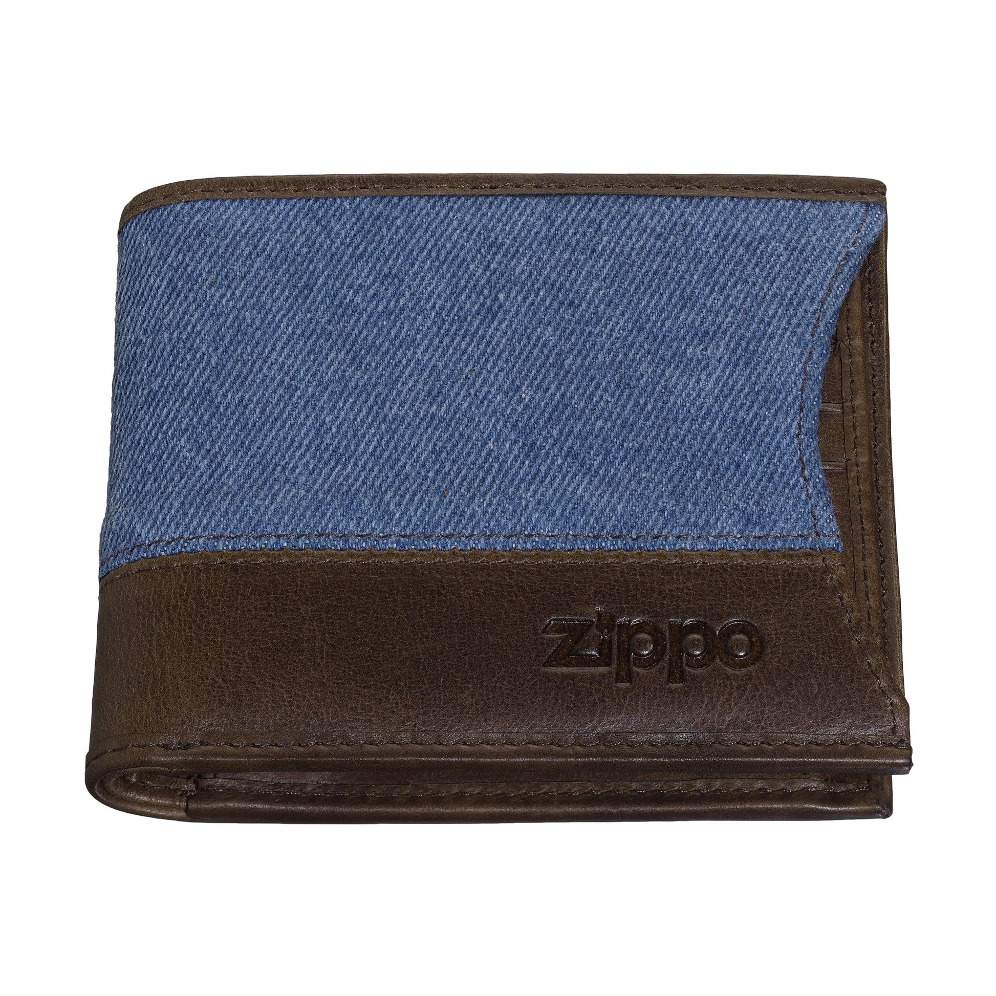 Denim Bi-Fold Wallet Front
