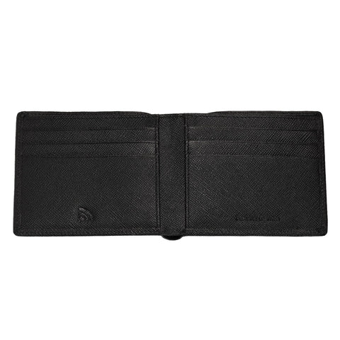 Saffiano Credit Card Wallet Open