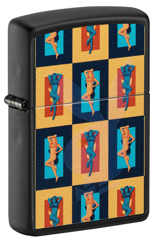 Playboy Black Light Colour Block Design