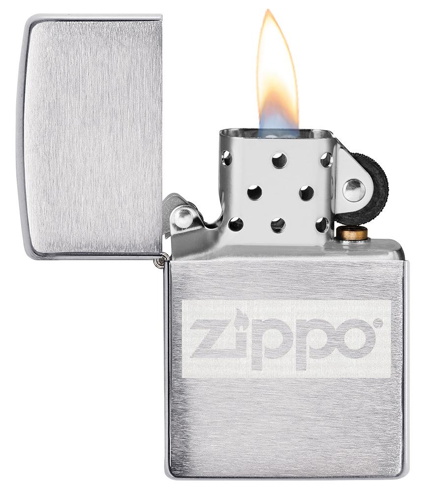 Zippo Design Lighter & Flask Gift Set