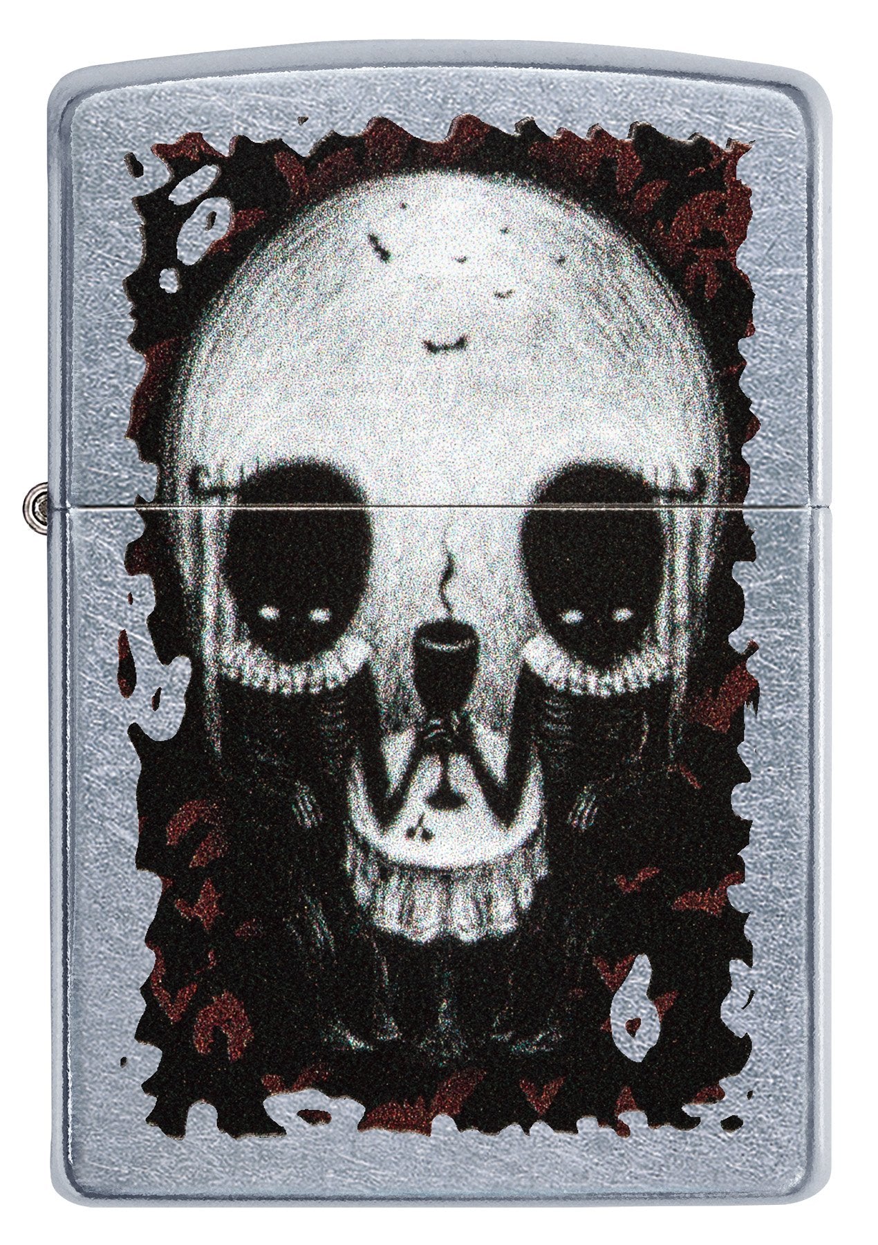 Optical Illusion Skull Design