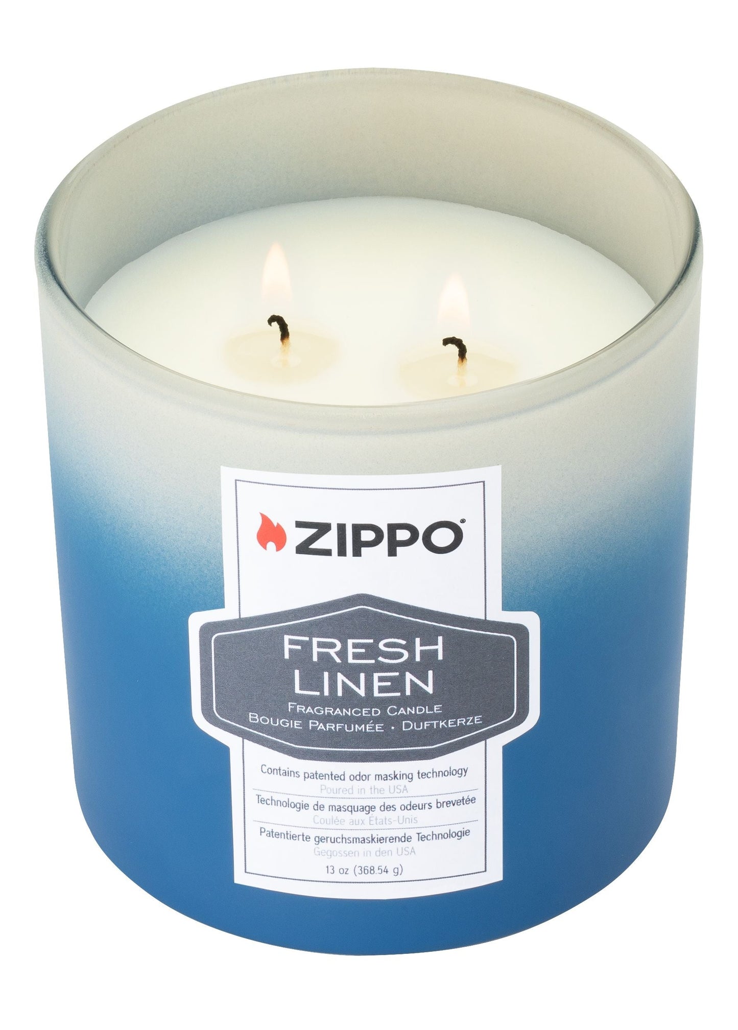 Zippo Odor-Masking Candle Fresh Linen