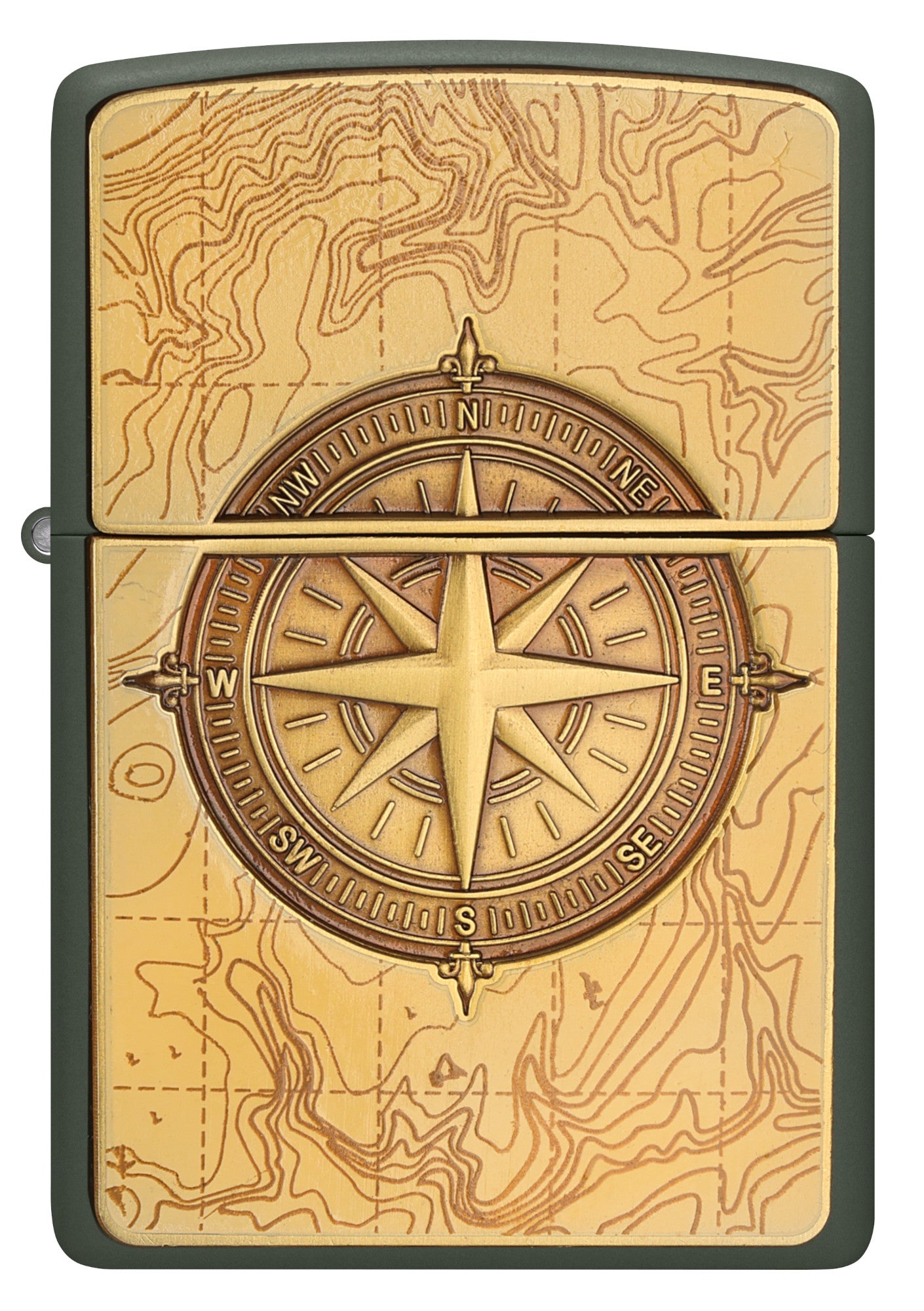 Compass Map Emblem