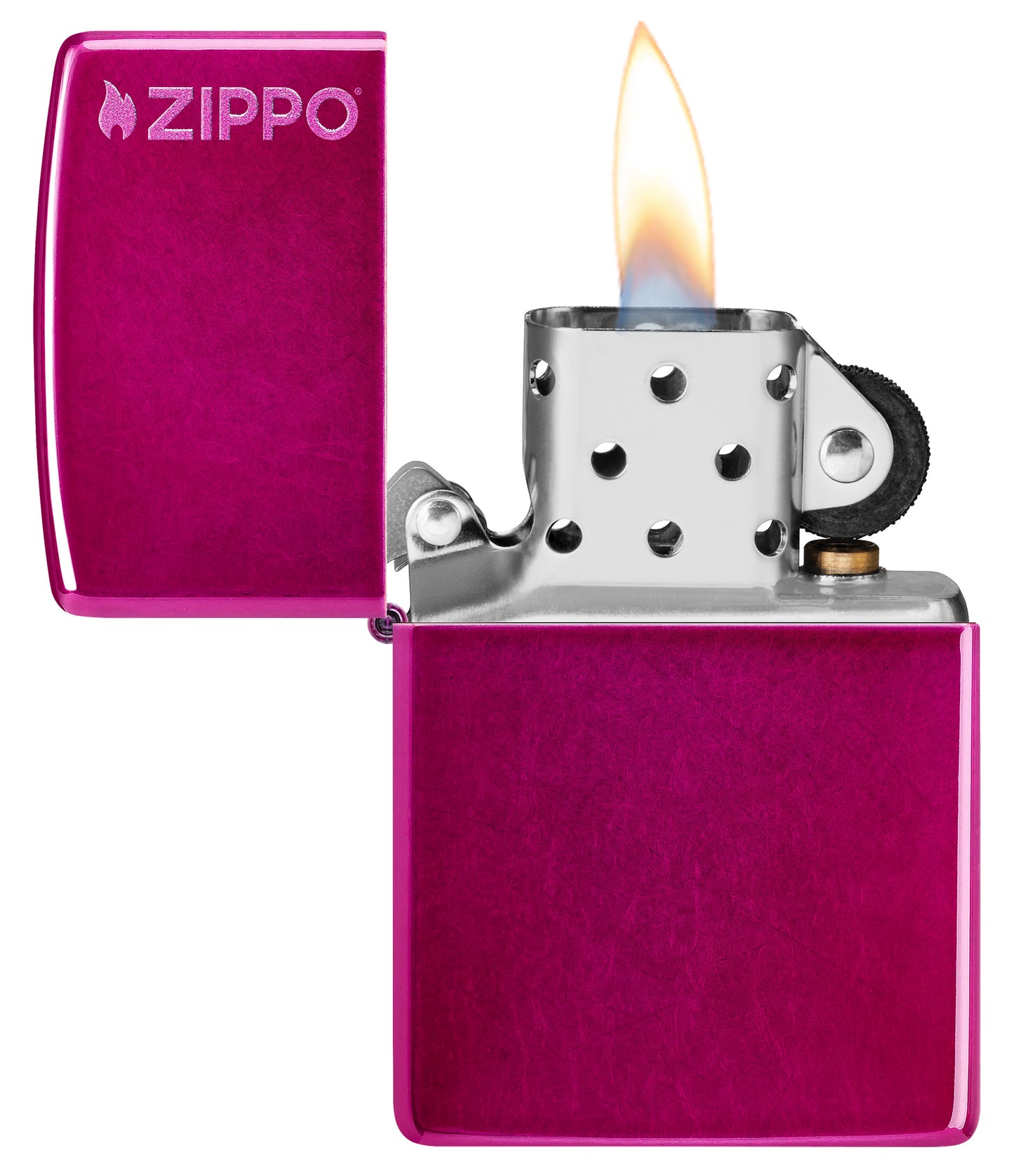 Candy Raspberry Zippo Logo