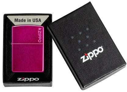 Candy Raspberry Zippo Logo