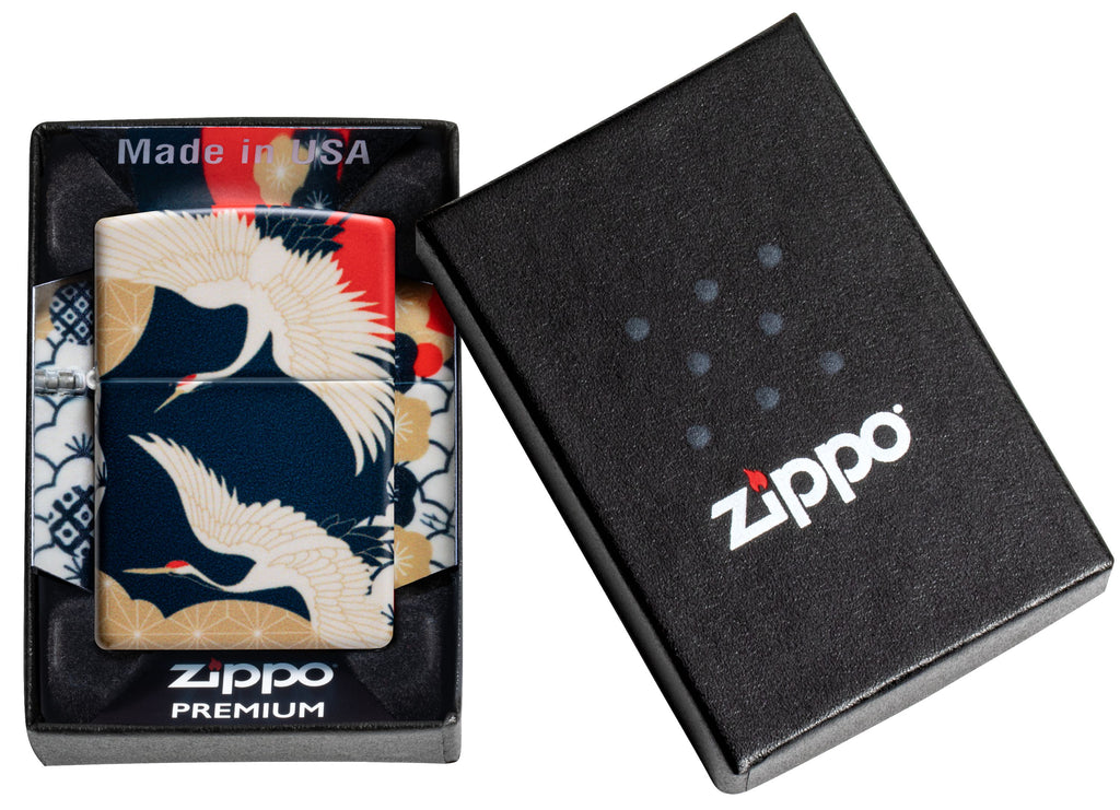 ZIPPO Windproof Lighter Swan Design Zippo Ireland