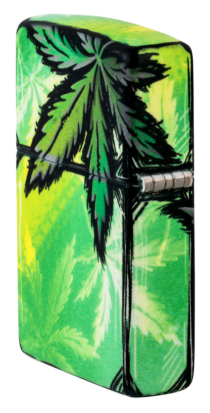 Glowing Cannabis Design