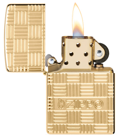 Zippo Basketweave Design
