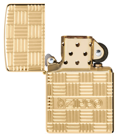Zippo Basketweave Design