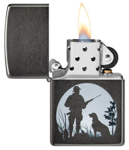 Hunter With Dog Design