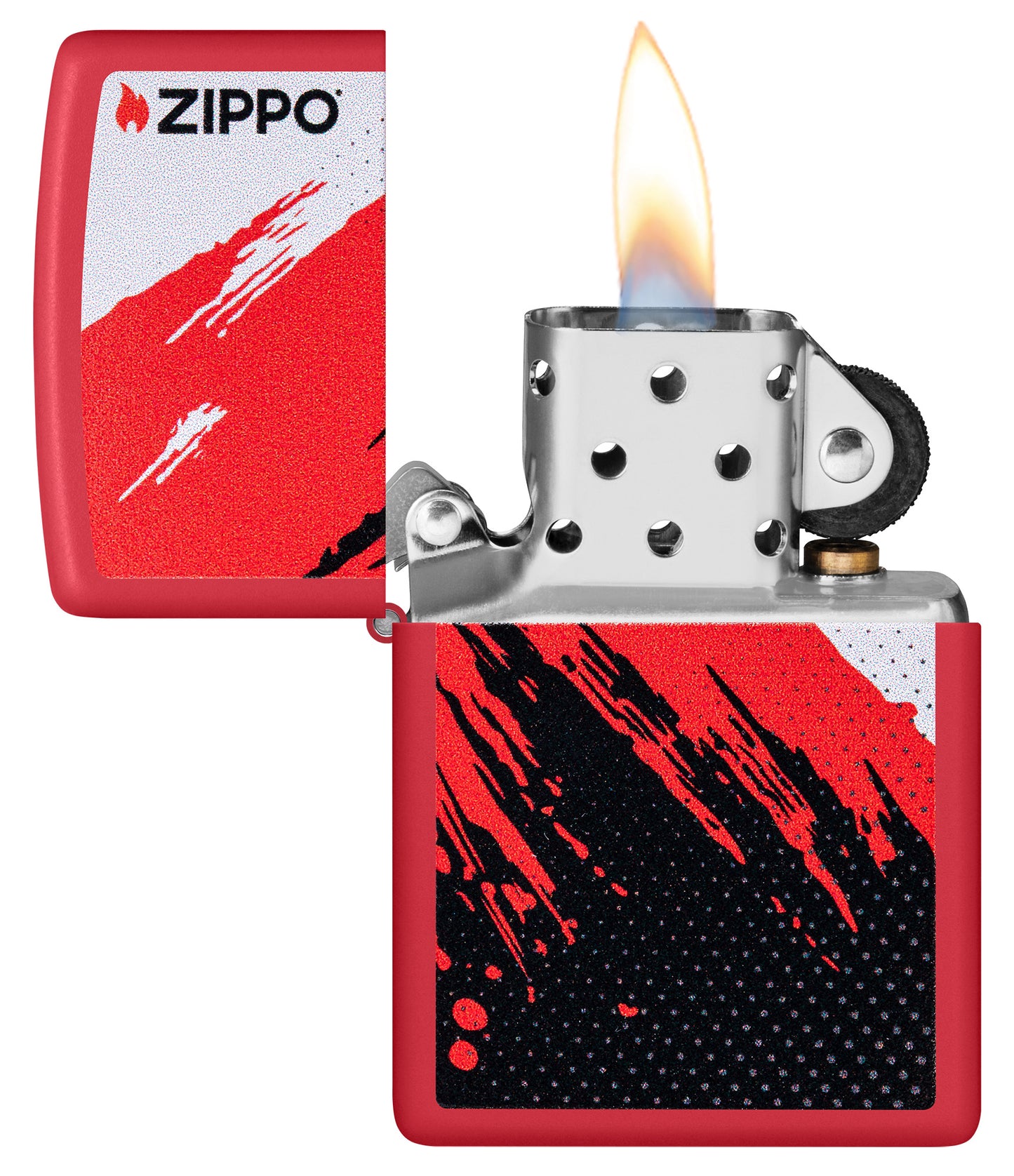 Abstract Zippo Design