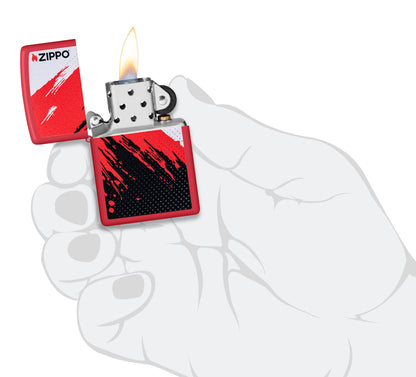 Abstract Zippo Design