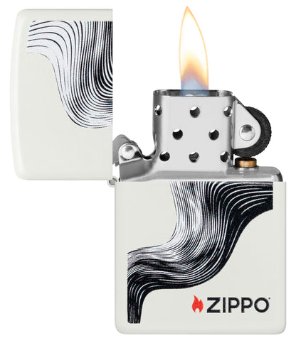 Zippo Swirl Design