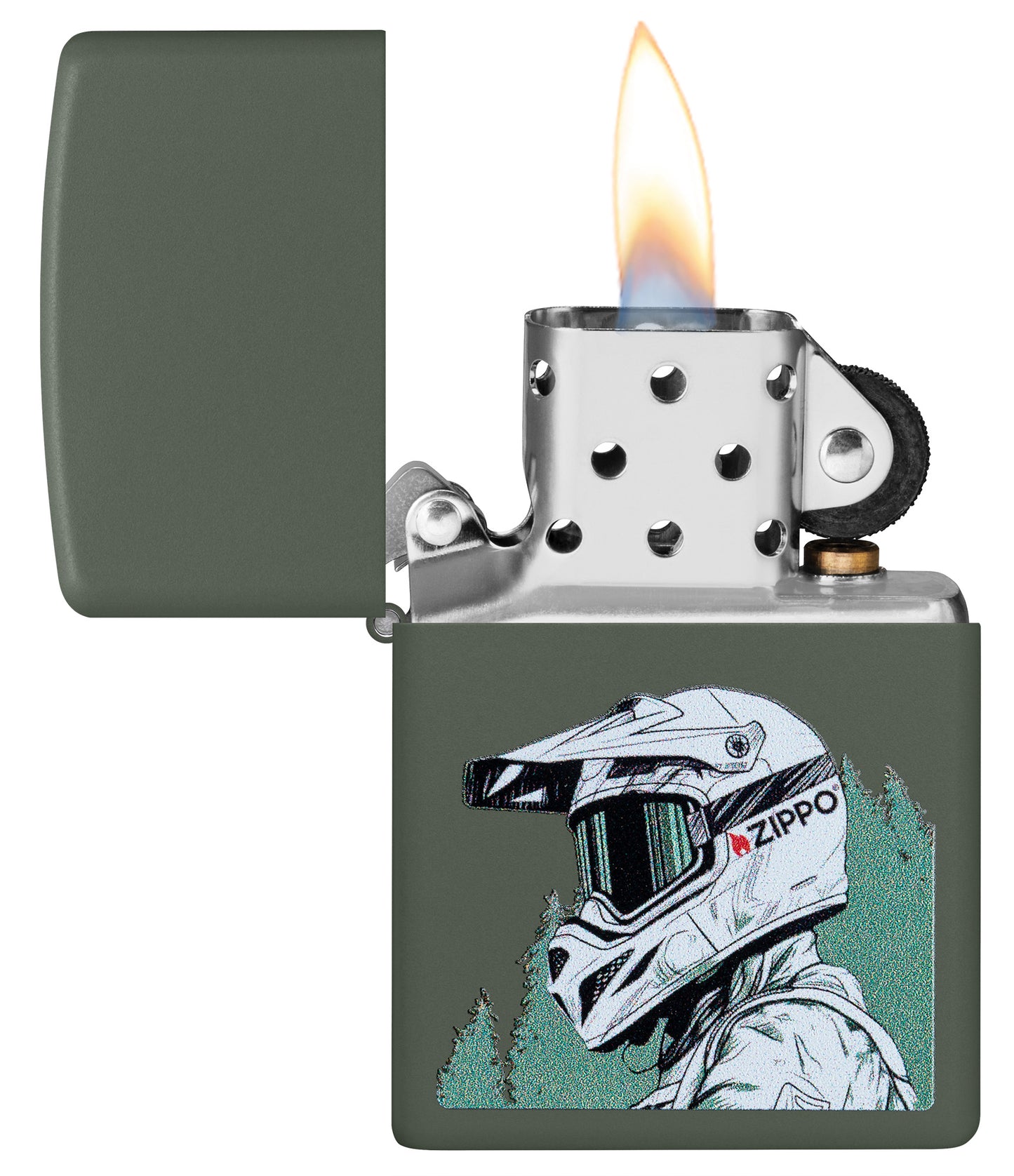 Zippo Helmet Design