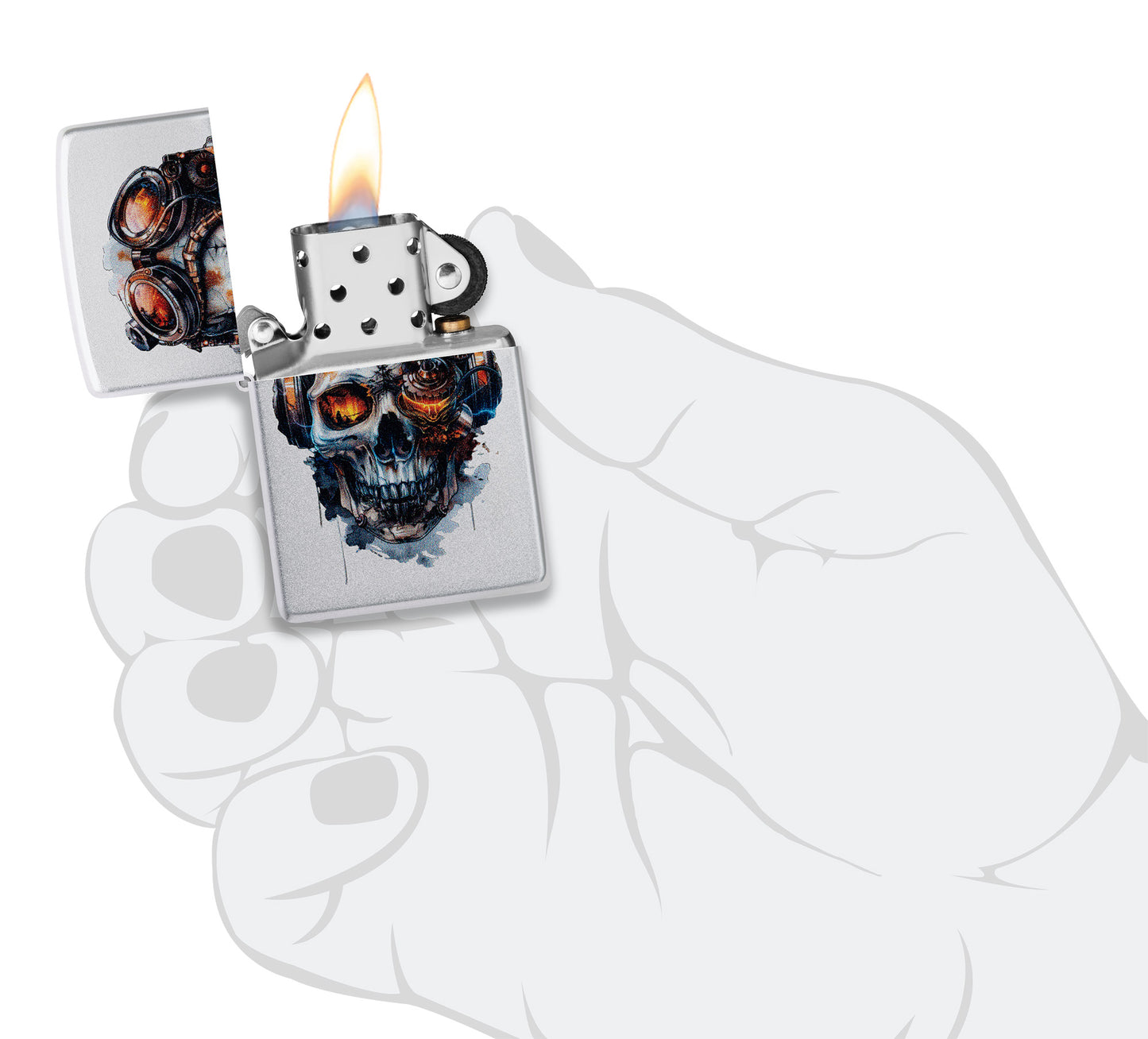 Steampunk Skull Design
