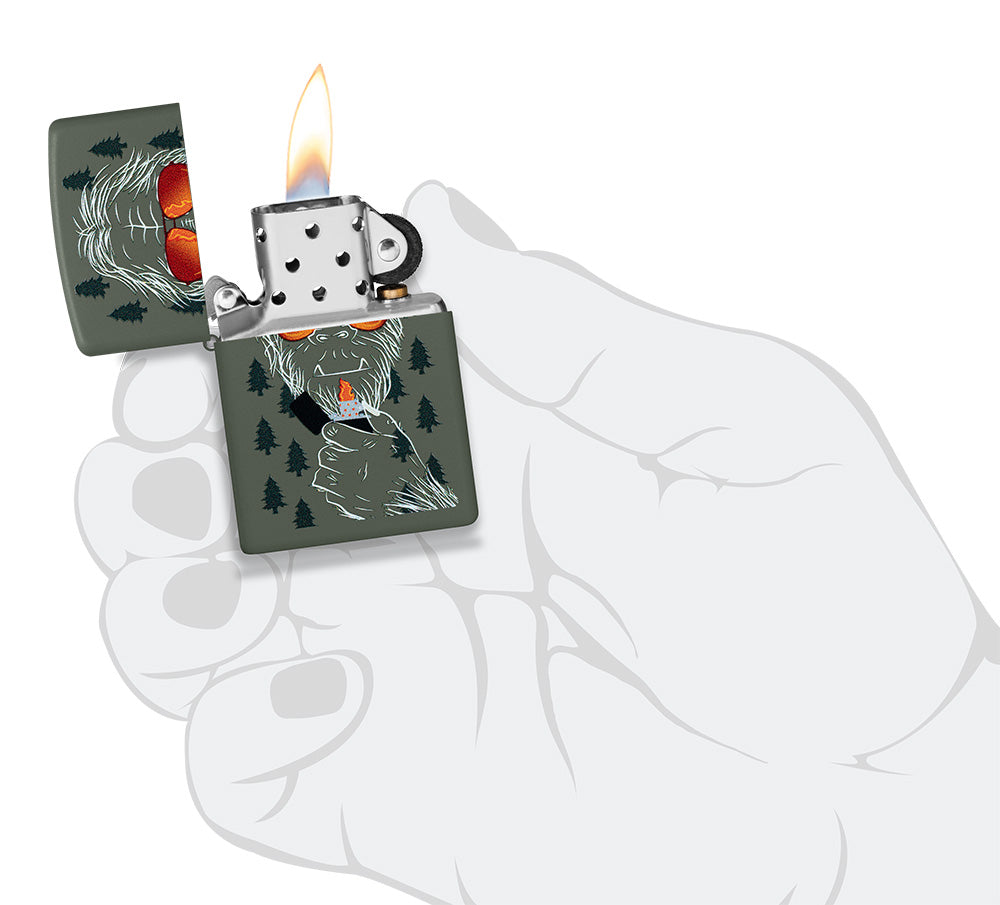 Zippo Bigfoot Design