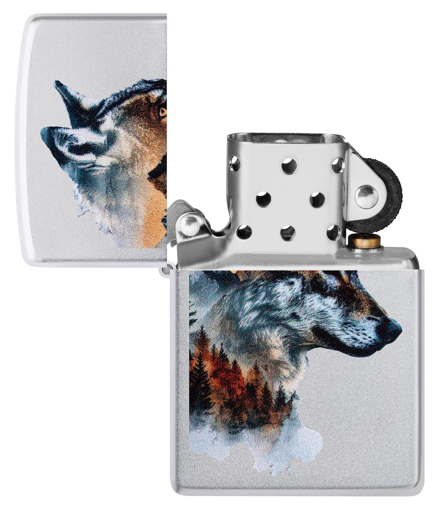 Watercolor Wolf Design