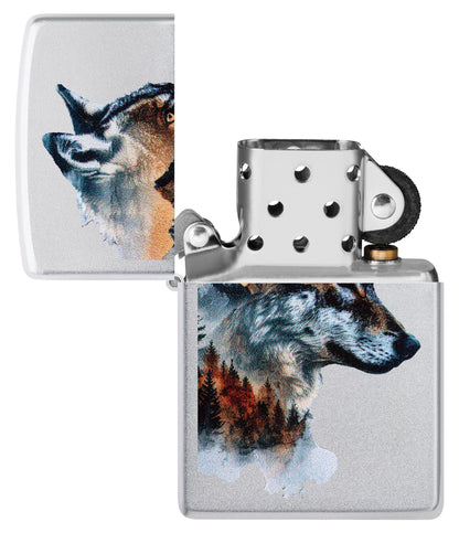 Watercolor Wolf Design