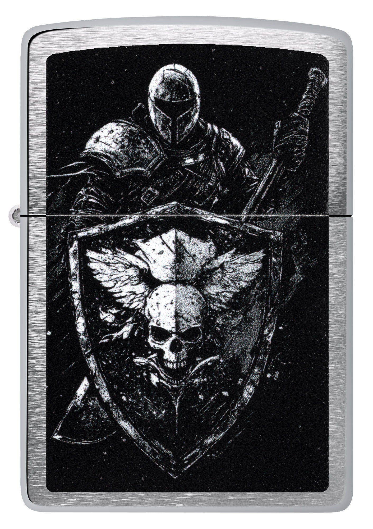 Knight With Shield Design