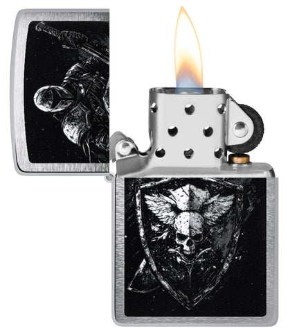 Knight With Shield Design