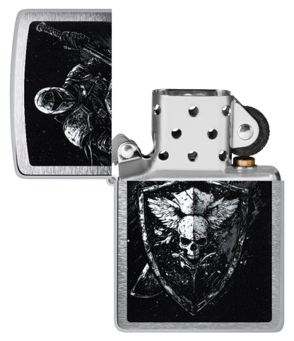 Knight With Shield Design
