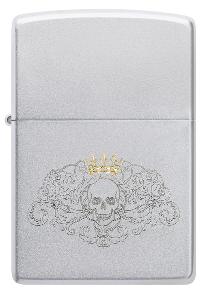 Filigree Skull King Design