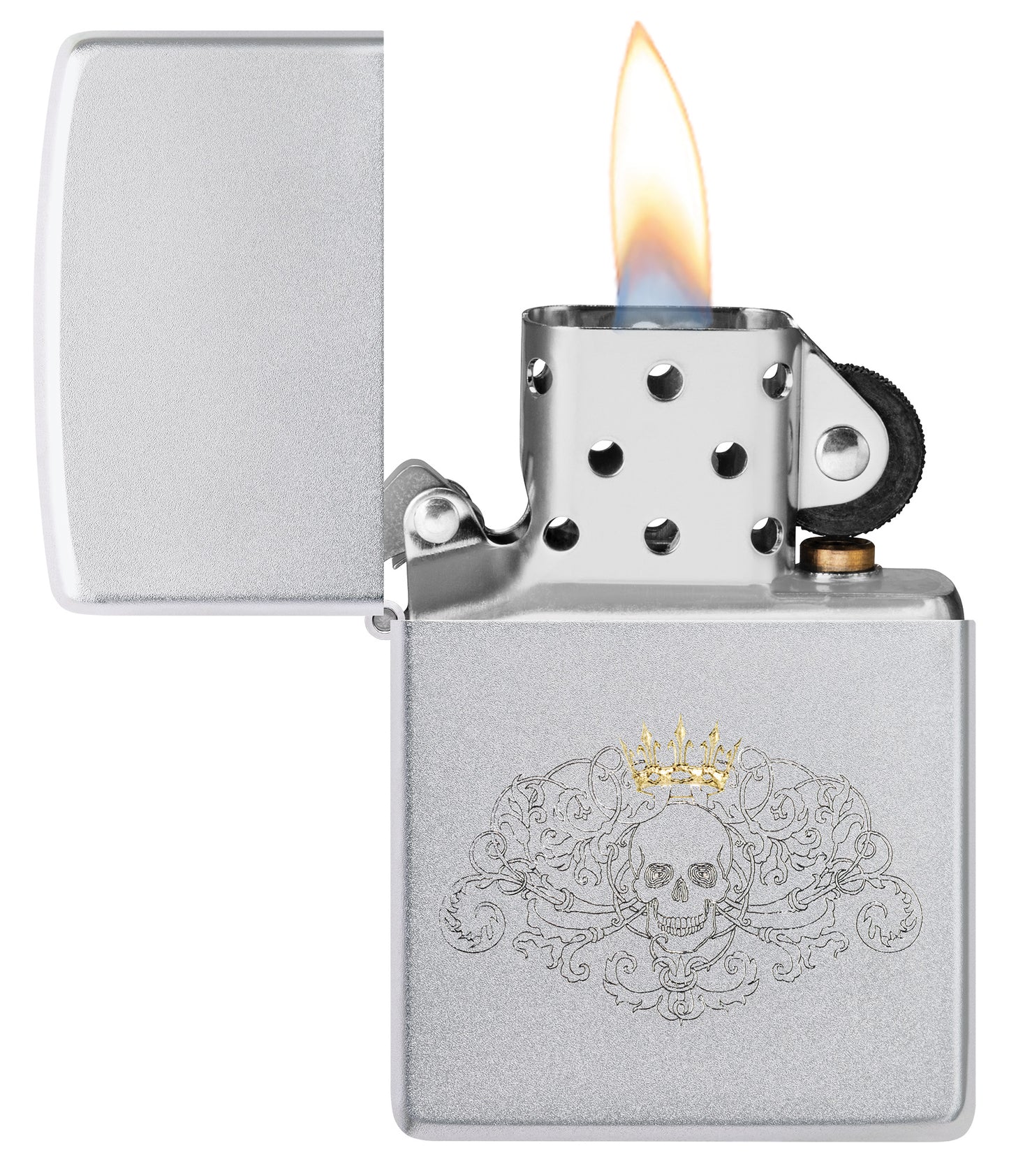 Filigree Skull King Design