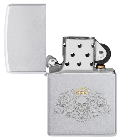 Filigree Skull King Design