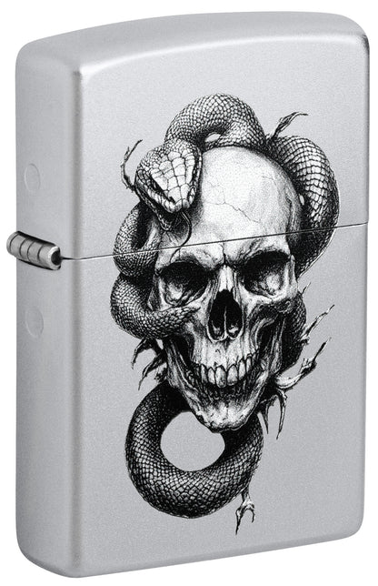 Skull and Snake Design