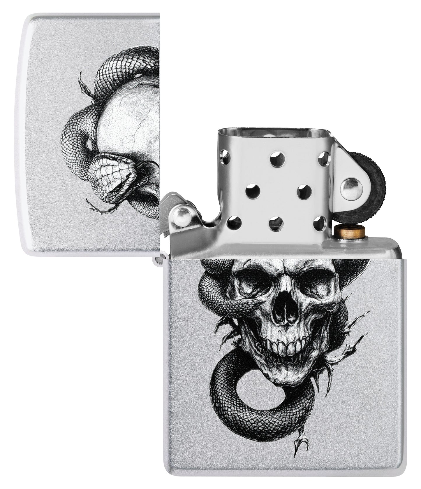 Skull and Snake Design