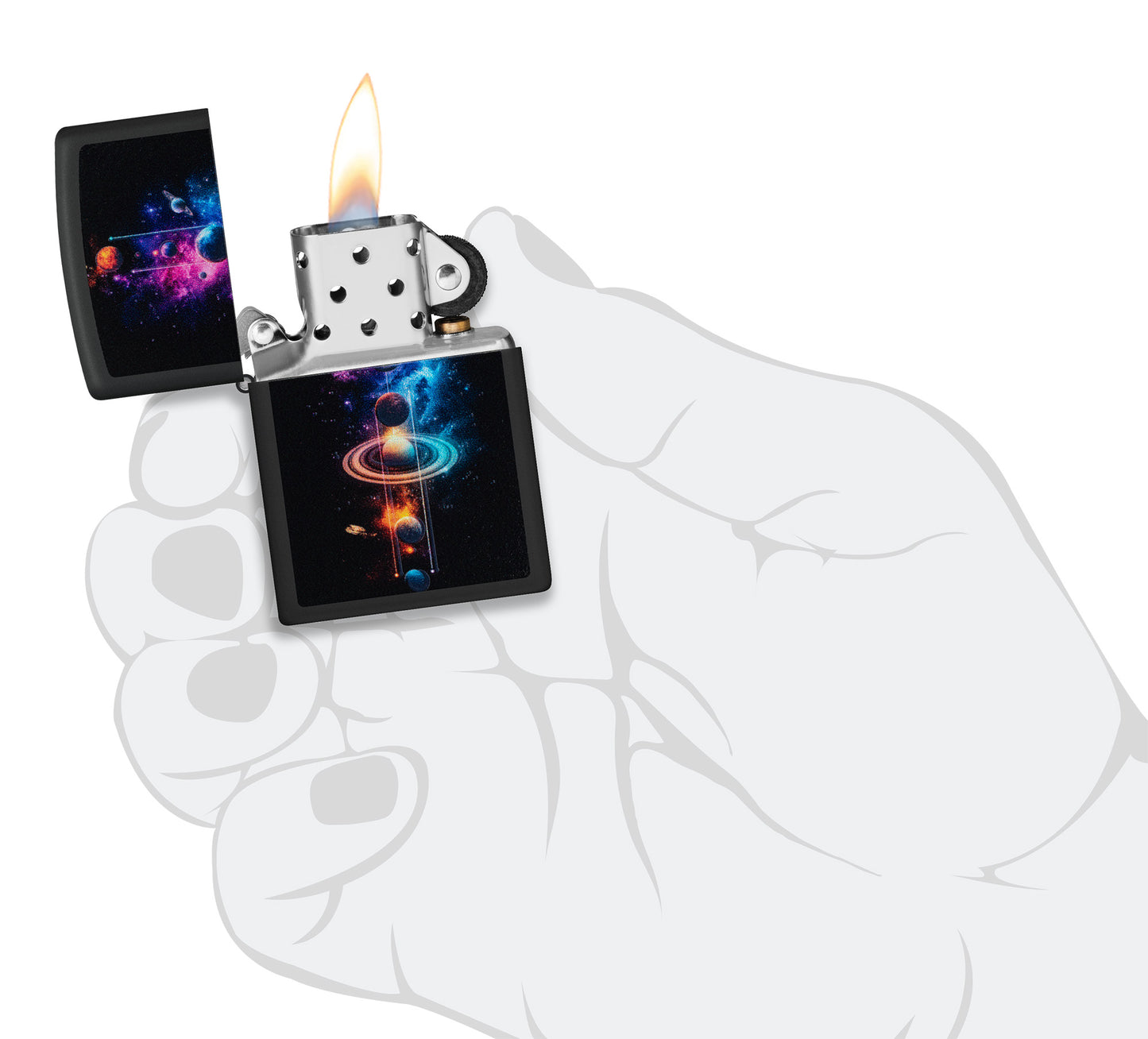 Black Light Cosmos Design