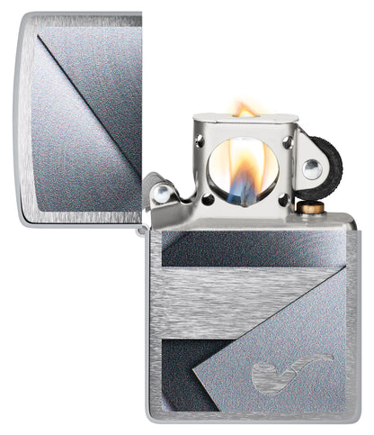 Metallic Design Pipe Lighter