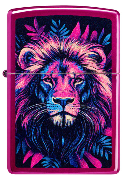 Multicolour Lion Design