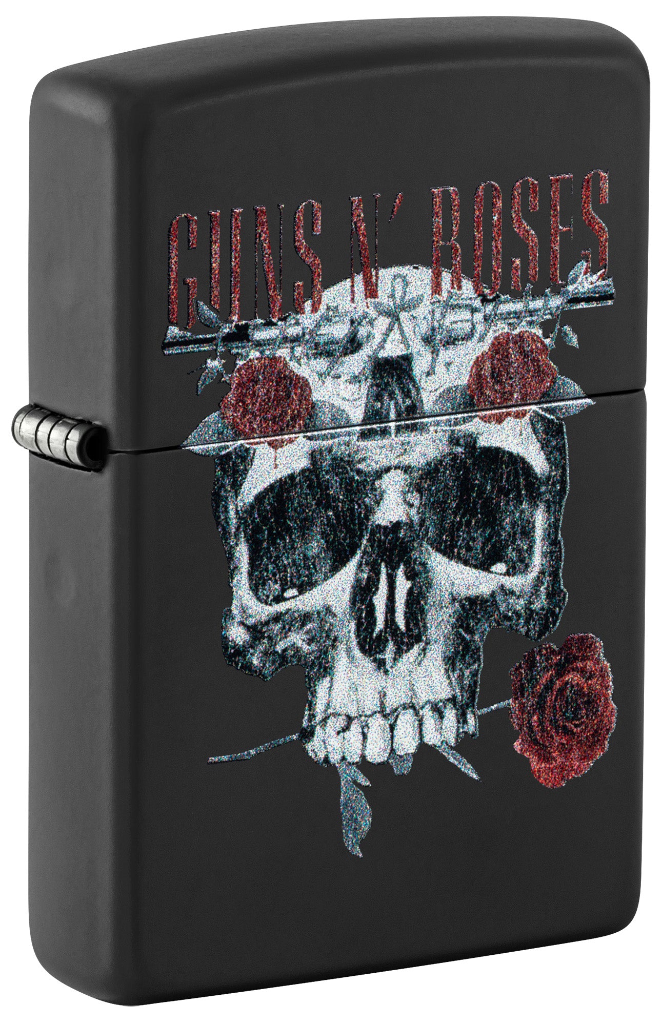 Guns N' Roses Flower Skull Design