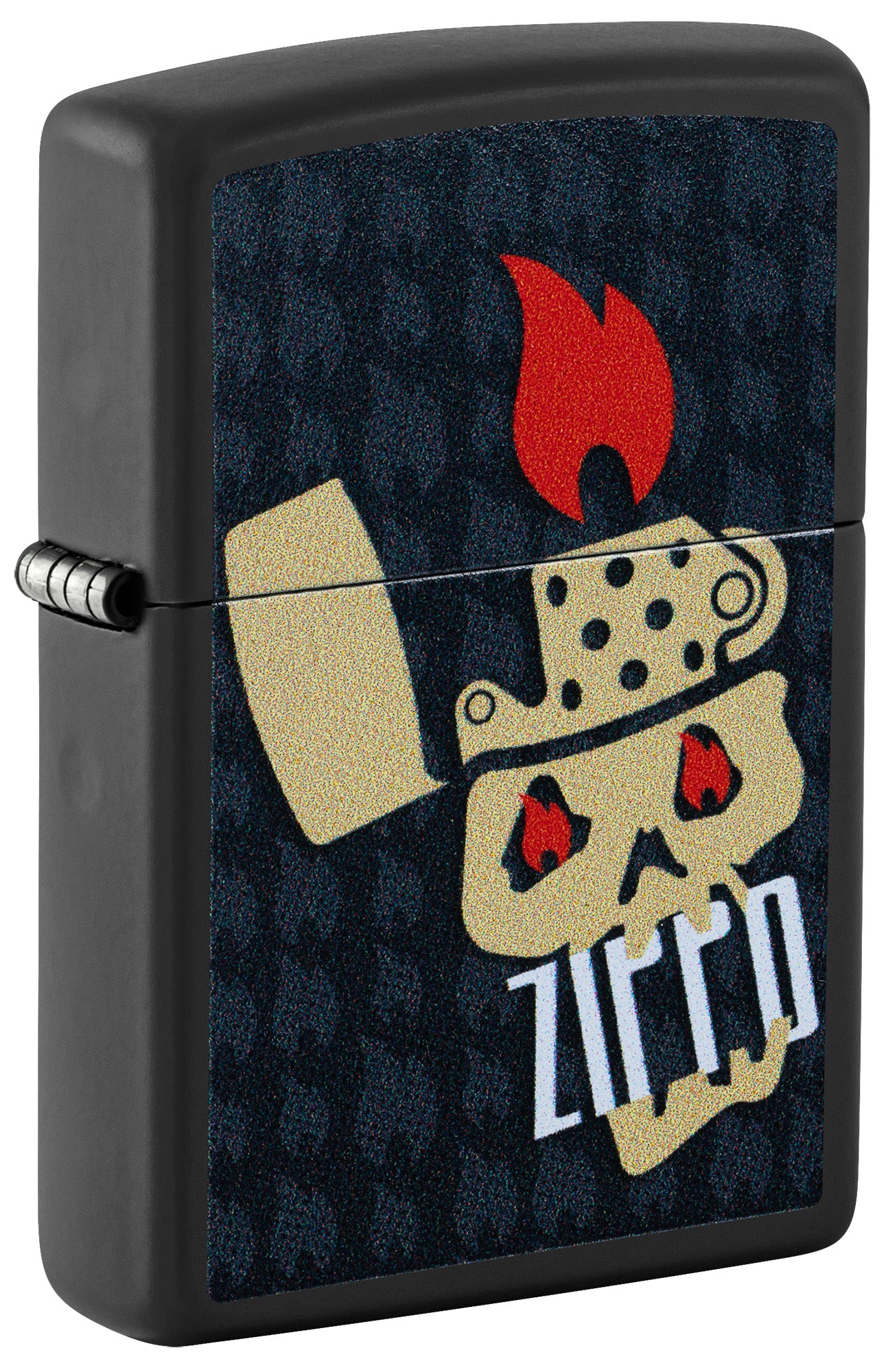 Skull and Flames Design