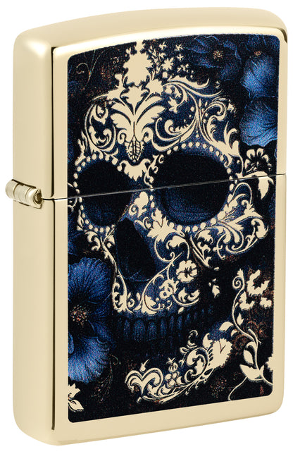 Floral Skull Design