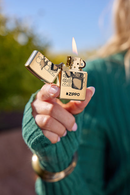 Zippo Sketch Design